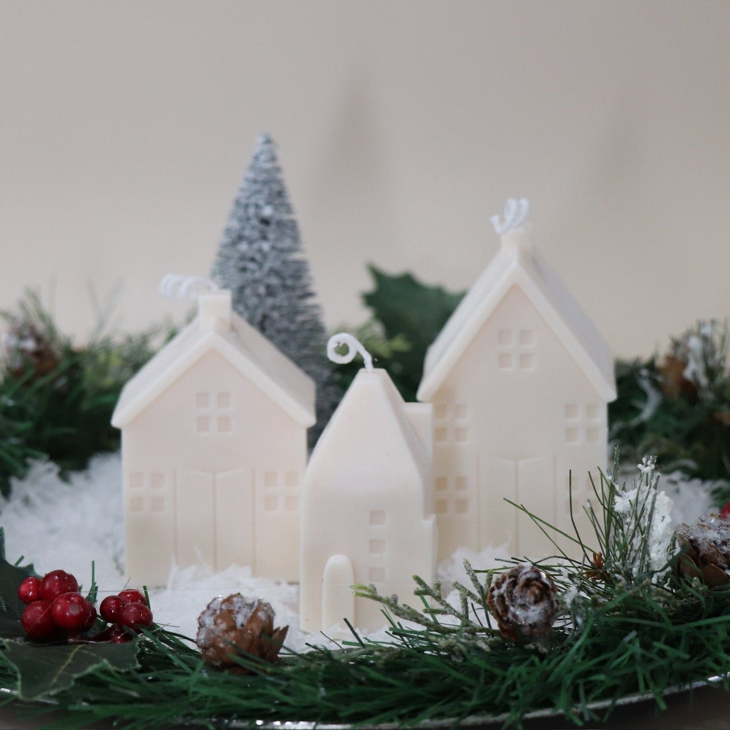 Holiday House Candle Set ⊹