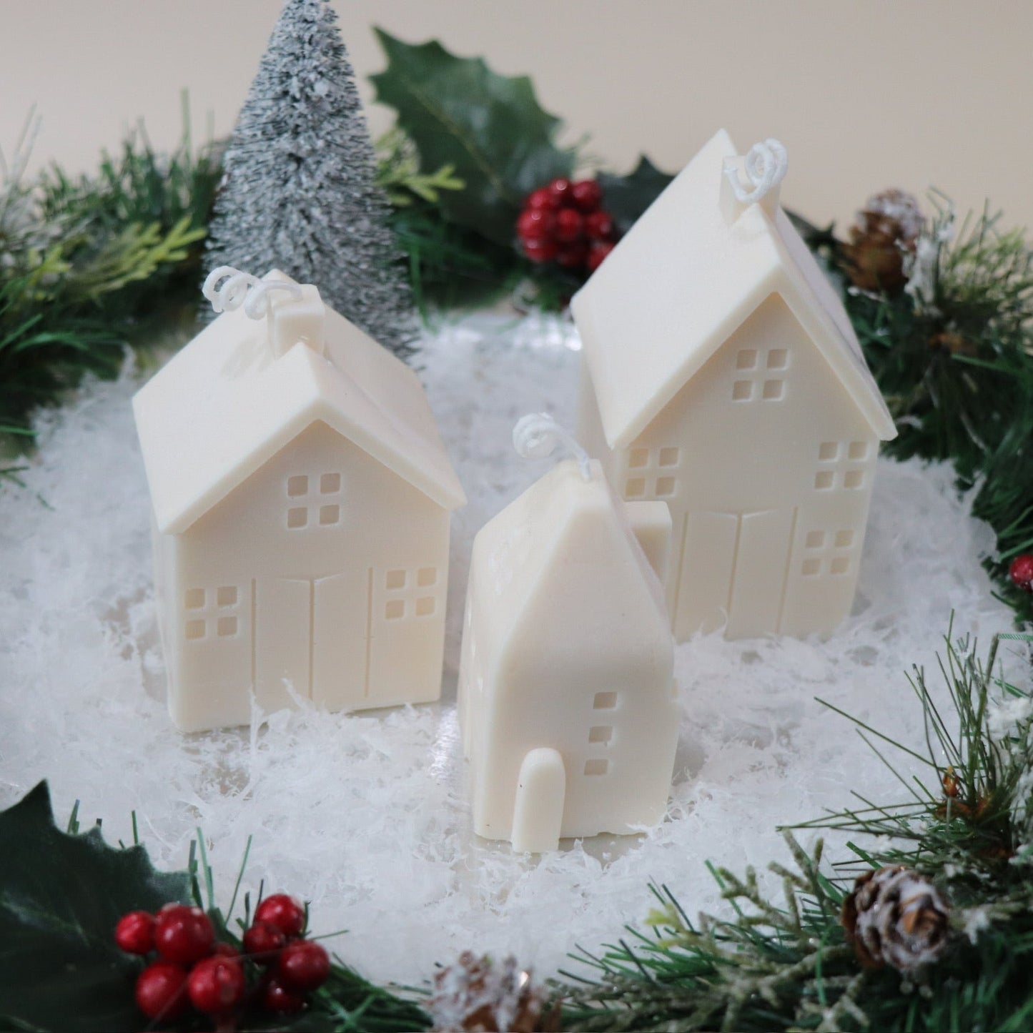 Holiday House Candle Set ⊹